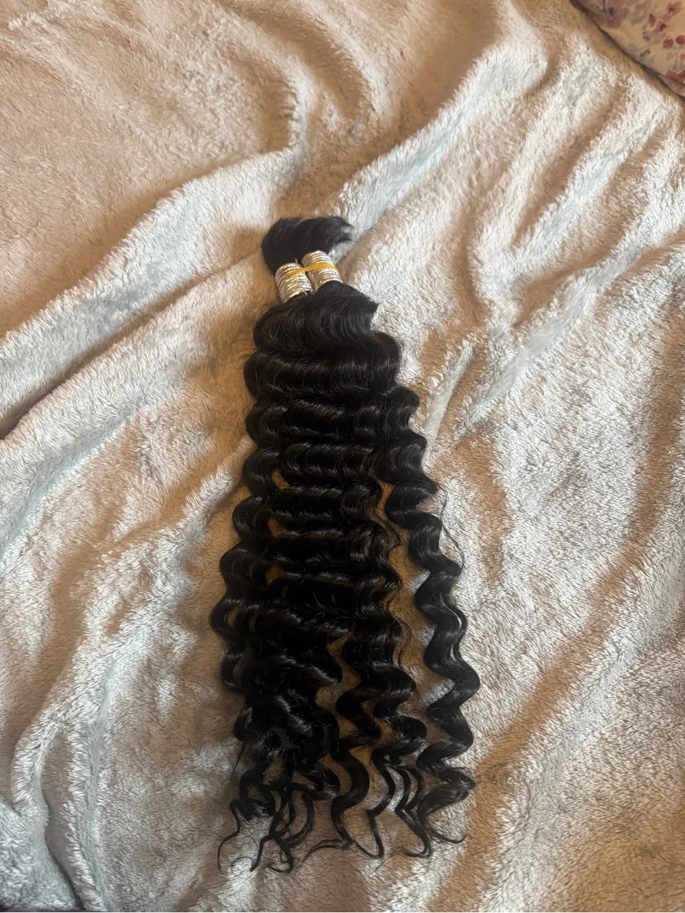 Black Deep Wave Remy Hair Bundle - Unbranded